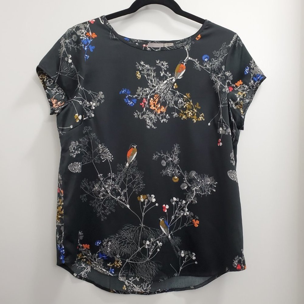 𝅺VERO Moda Valu Satin Cap Sleeve Midi Top